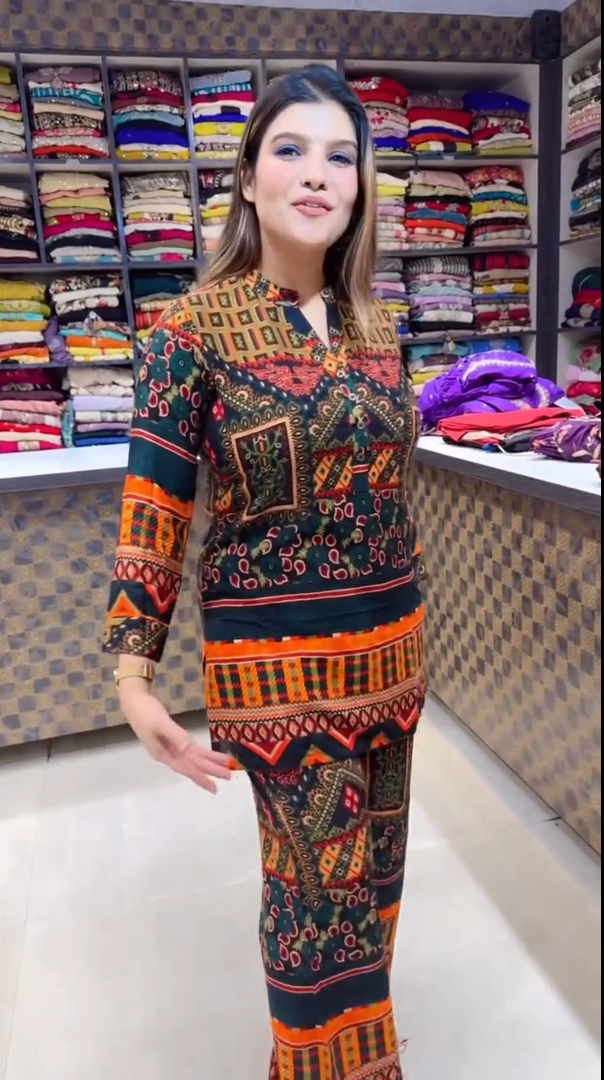 Aarohi Ethnic Printed Co-Ord Set for Women