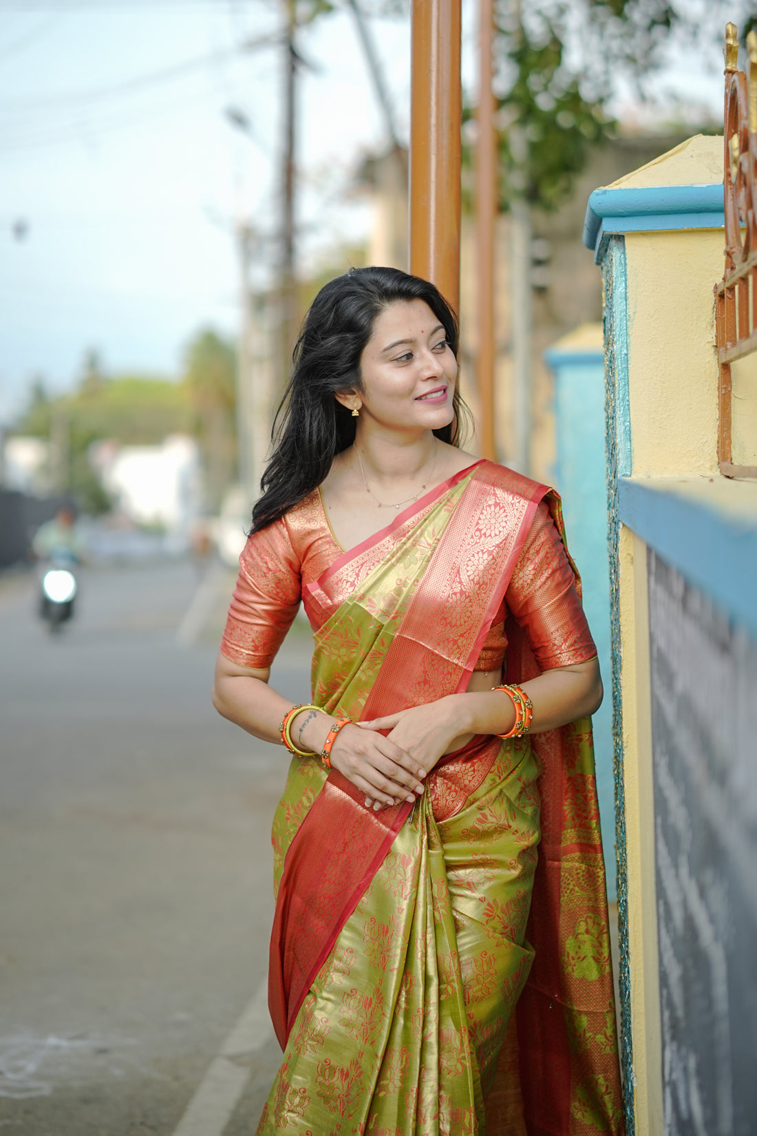 Gauri Varanasi Silk Saree