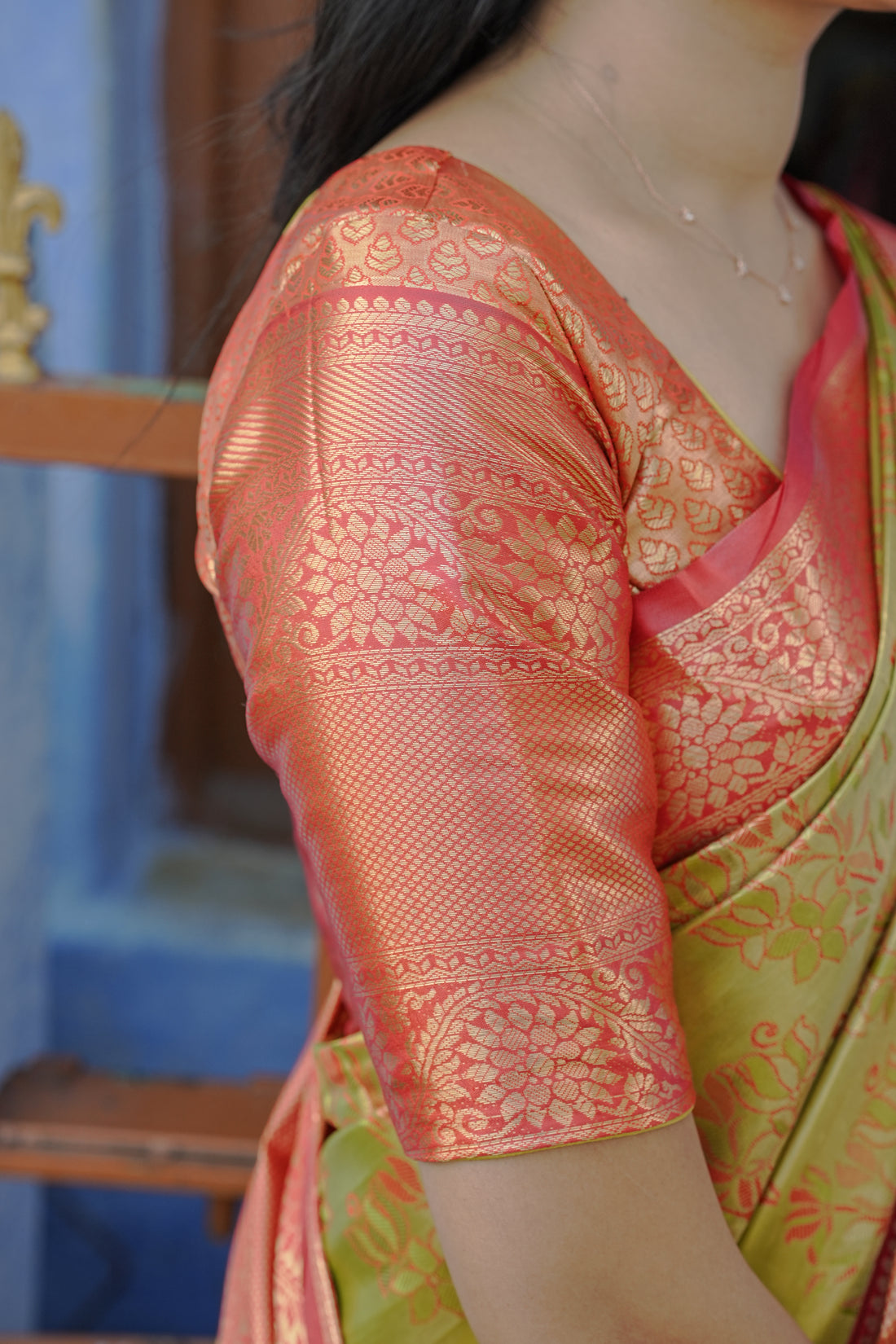 Gauri Varanasi Silk Saree