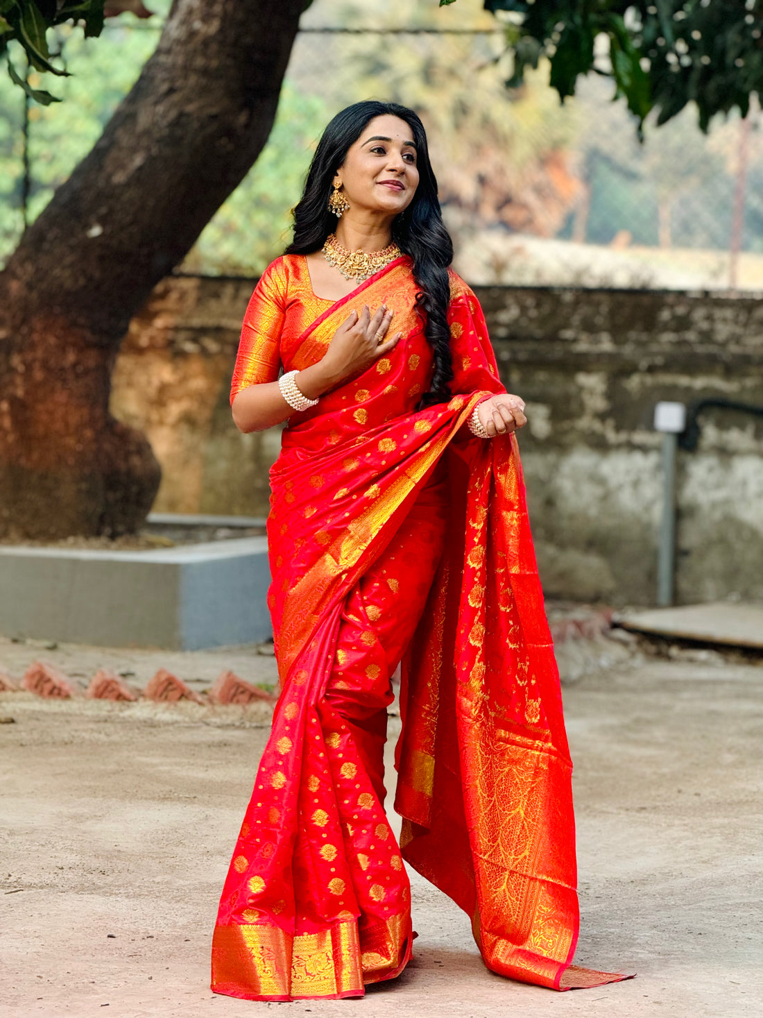 Kashi Ruby Banarasi Silk Saree