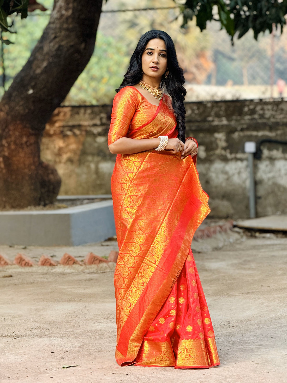 Kashi Ruby Banarasi Silk Saree