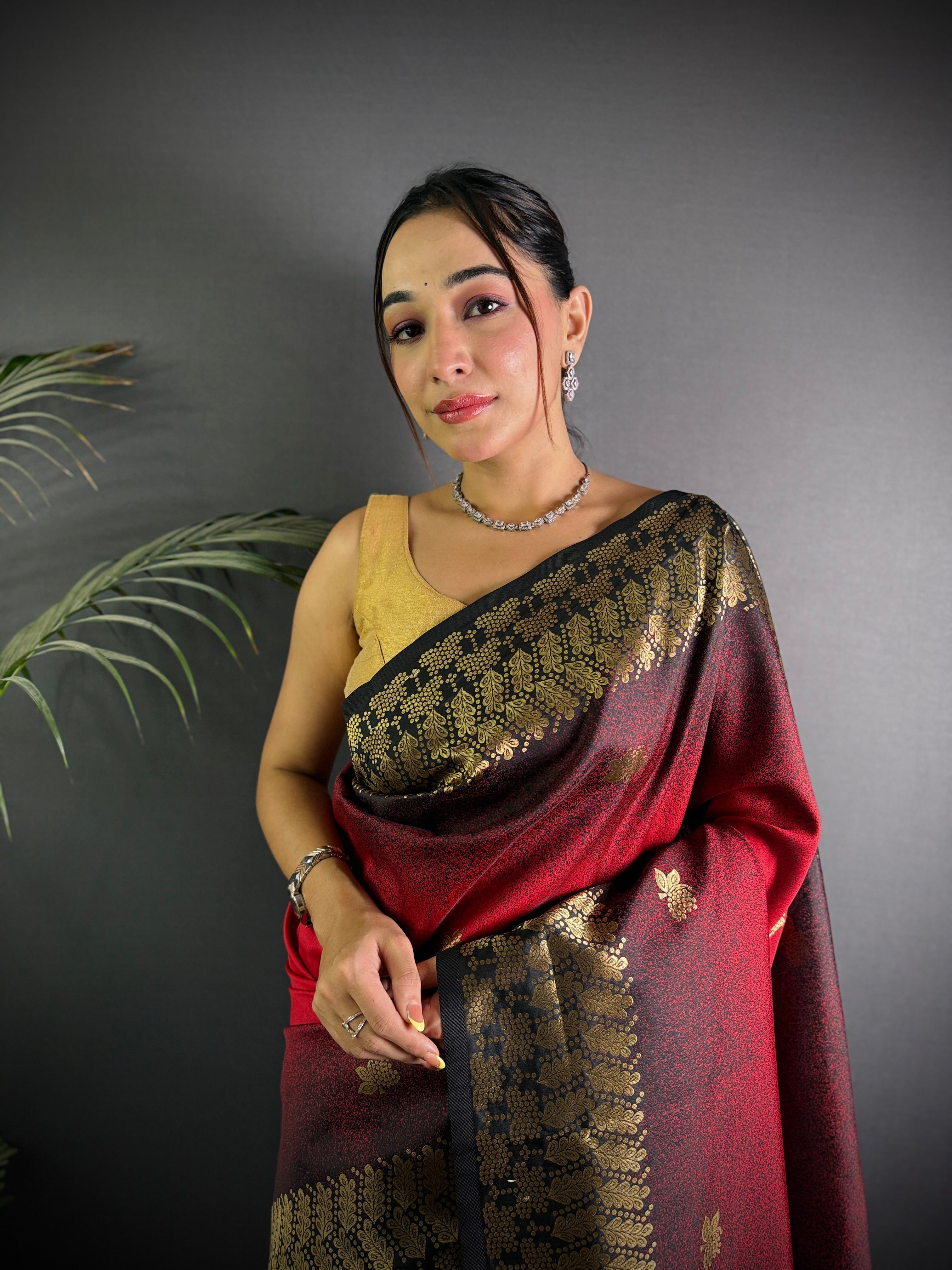 Shanaya Royal Shade Ikkat saree