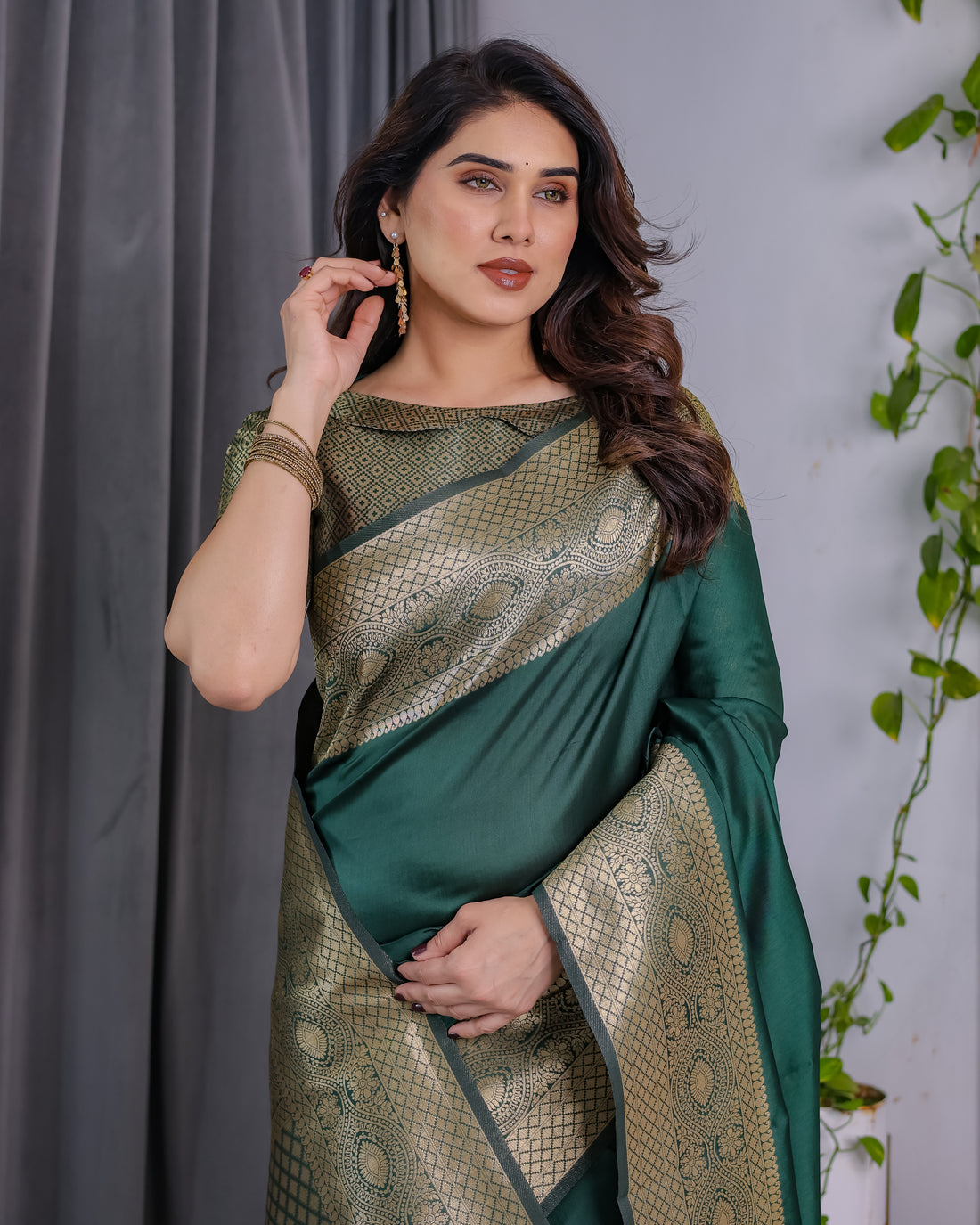 Aarohi Banarasi Jacquard Beauty Sarees