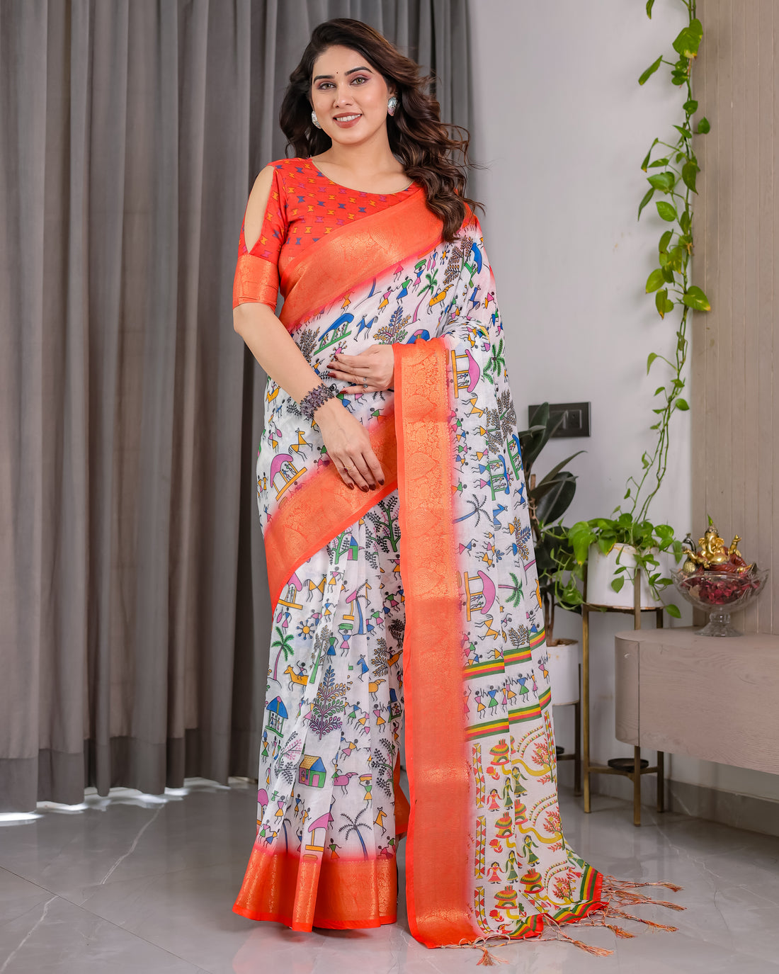 Kalpana Print Saree