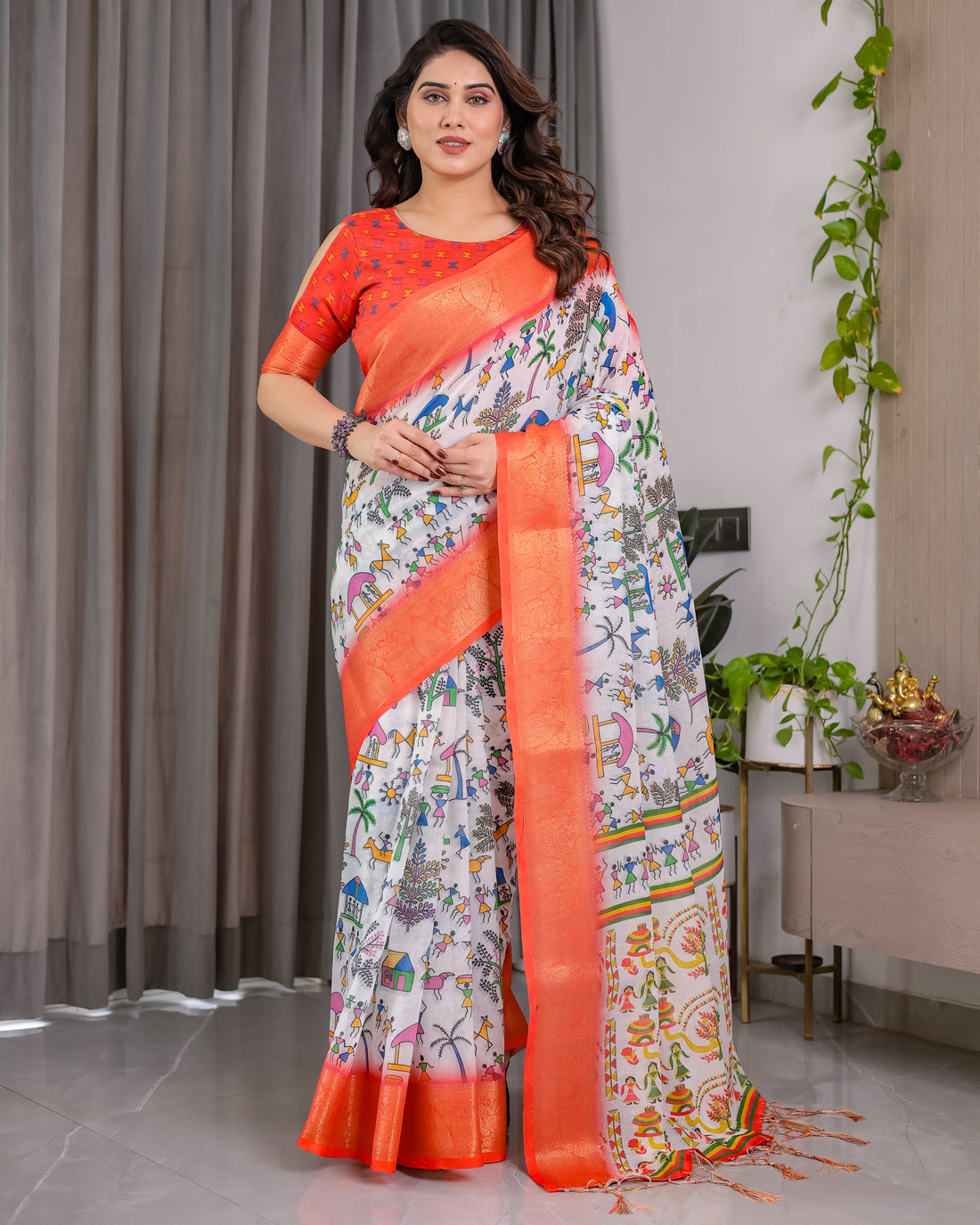 Kalpana Print Saree