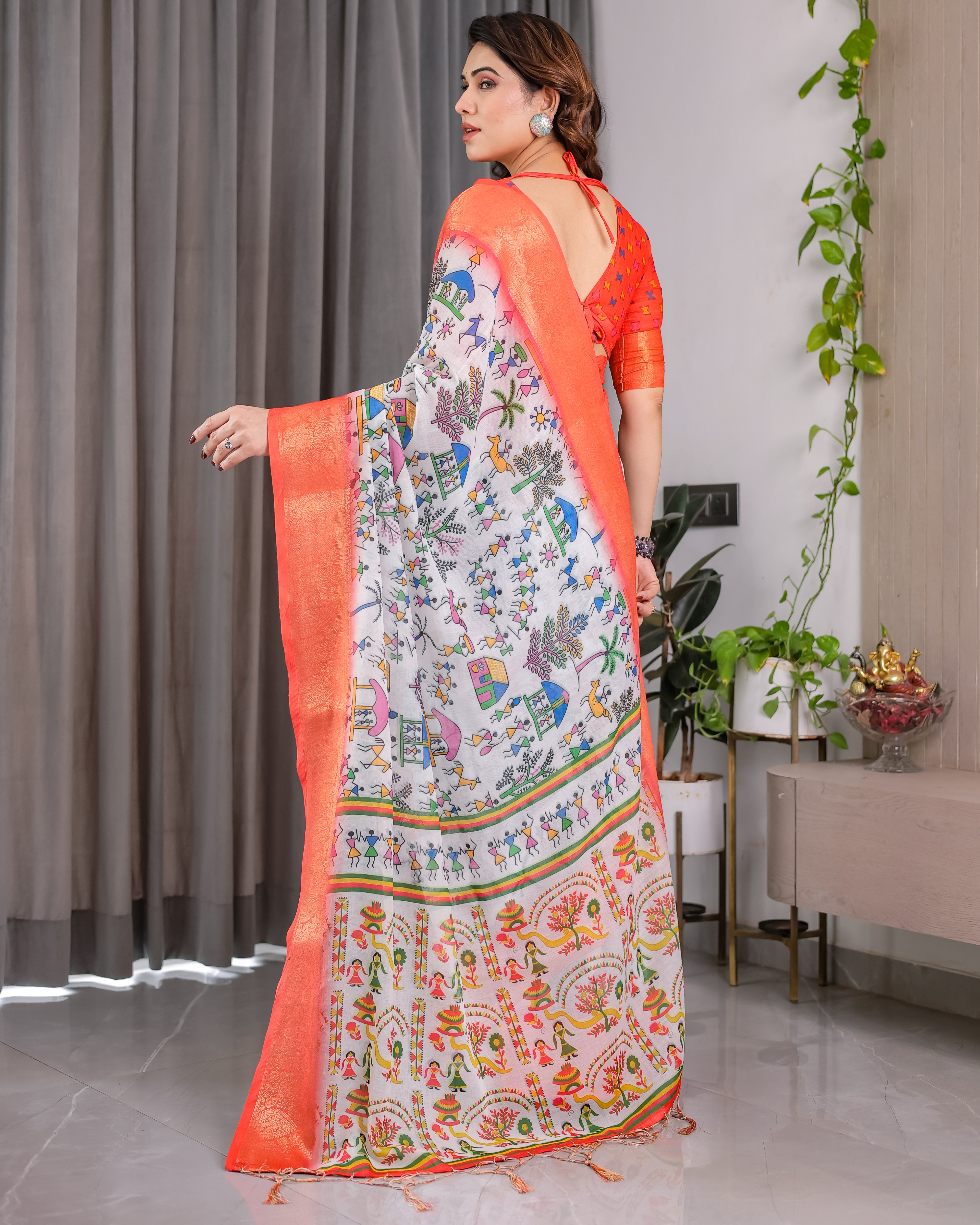 Kalpana Print Saree
