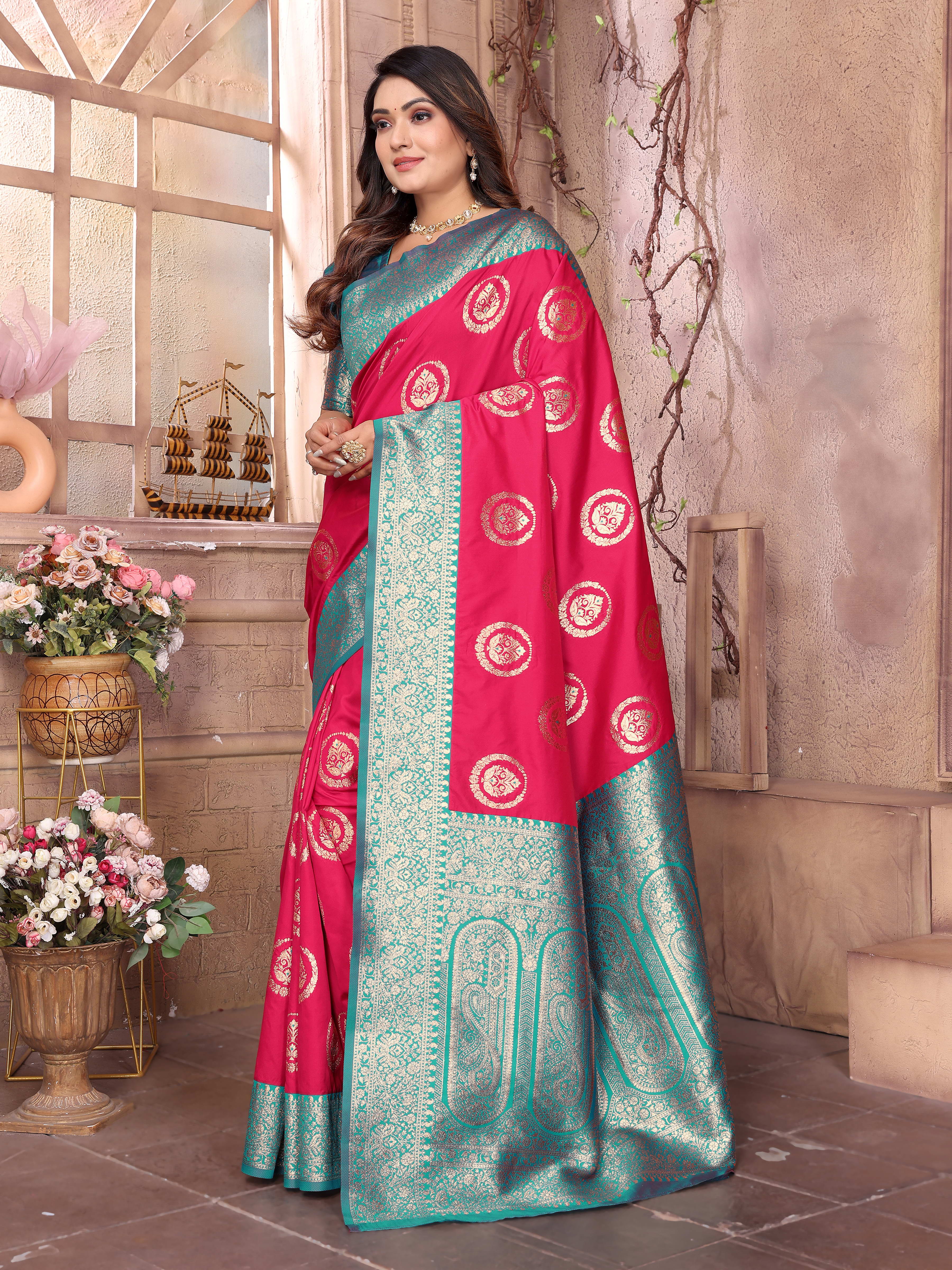 Vandana Pure Banarasi Traditional Silk Saree