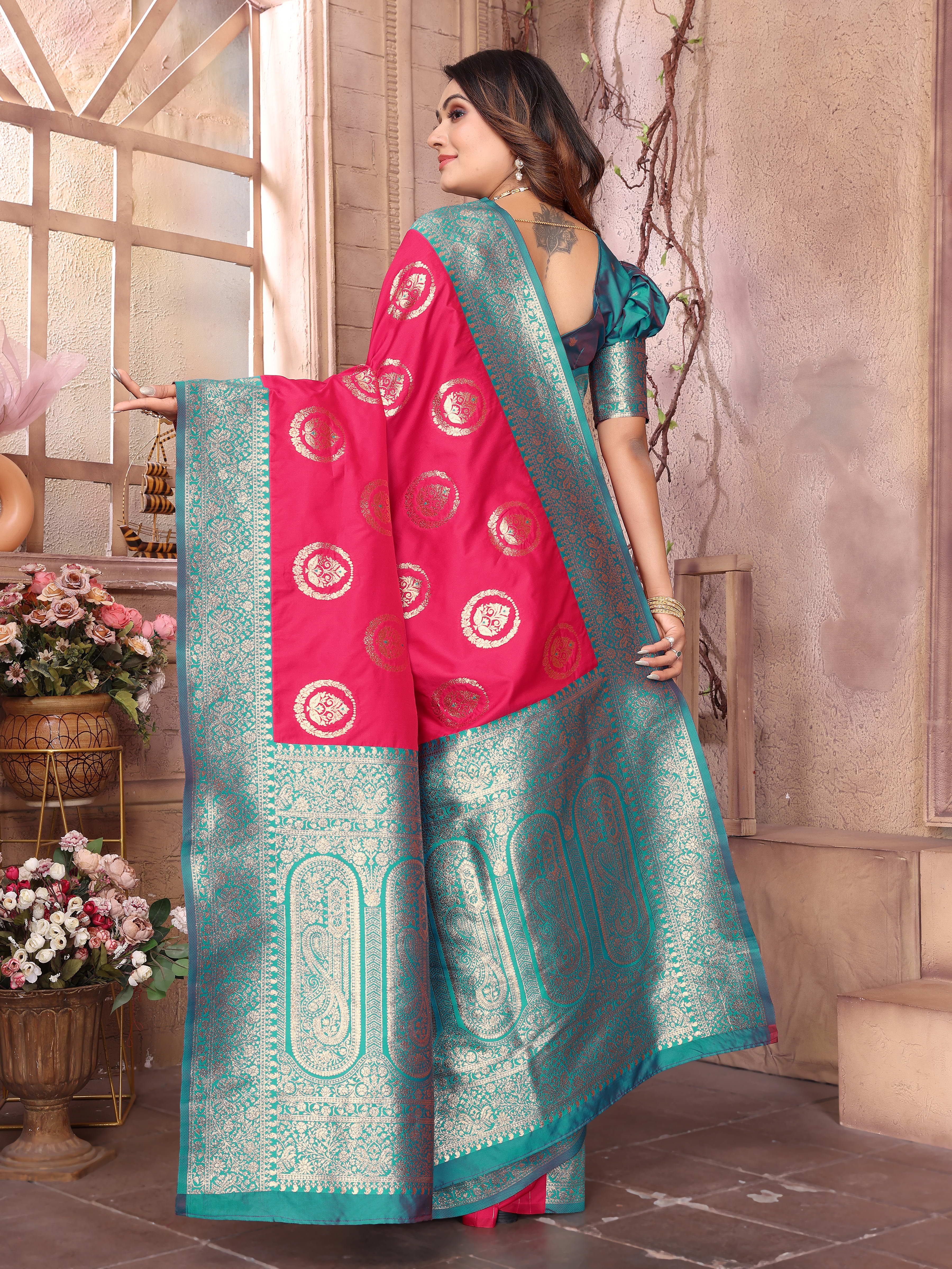 Vandana Pure Banarasi Traditional Silk Saree