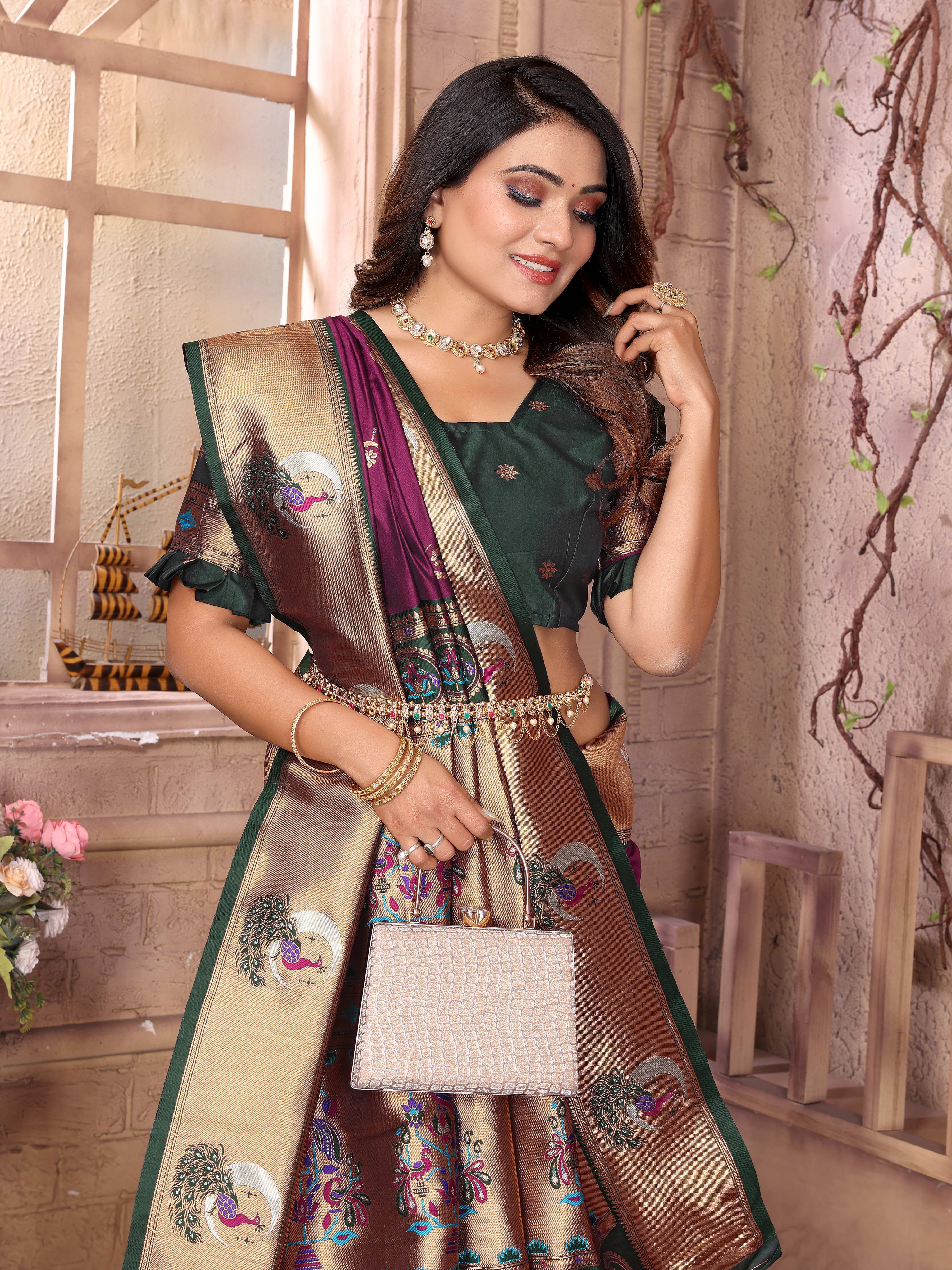 Peacock Nazaakat Paithani