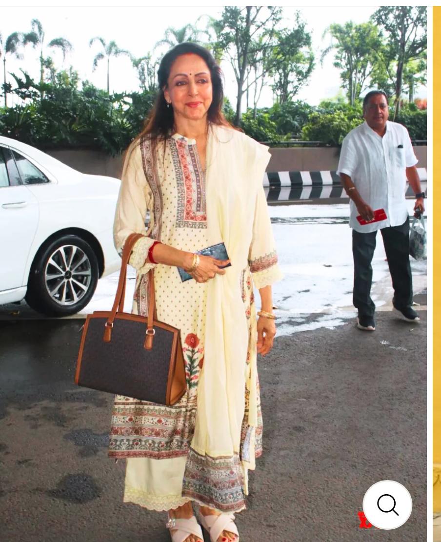 Royal Beige Heritage Print Kurti with Embroidery